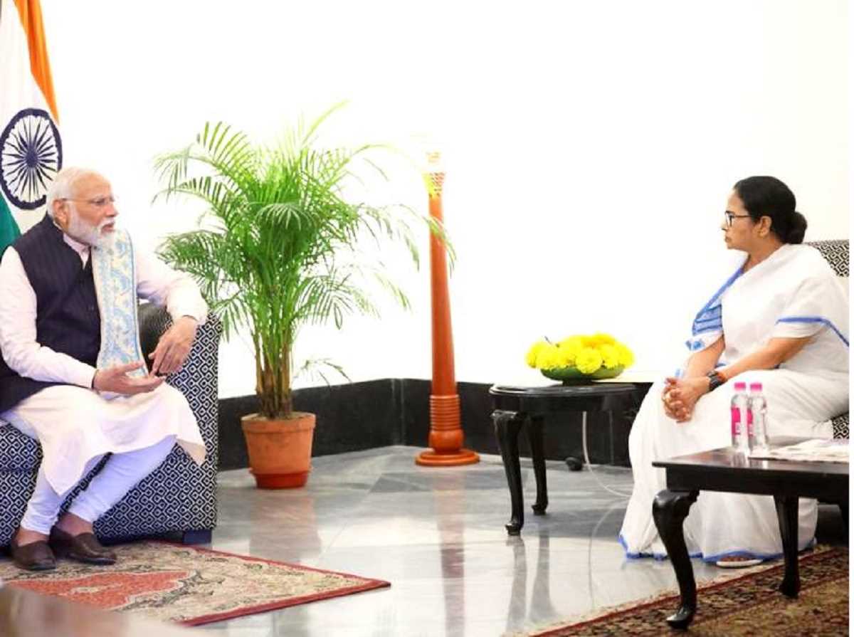 दिल्ली दौरे पर ममता बनर्जी के पीएम मोदी से मिलने की संभावना